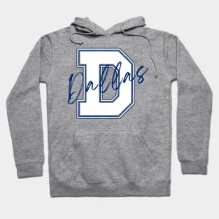 Dallas Football Vintage Style Hoodie